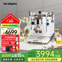 Dhron 迪揽DR7109海鸥无极变压拔杆小型商用半自动咖啡机意式家用奶茶店咖啡餐车 7109海鸥