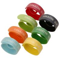 SAMZHE 山泽 小巧款 魔术贴理线带  11*150mm 七色装