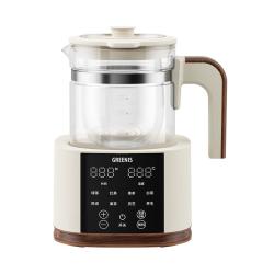 Greenis 纯钛壶底 煮茶器  椰奶白 1.3L