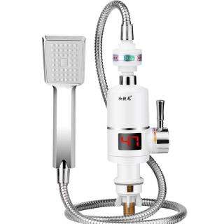  欢快龙 快速加热 电热水龙头 漏保  3500W