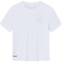 鸿星尔克男童t恤短袖儿童t恤简约中大童儿童短袖t恤 正白 170cm