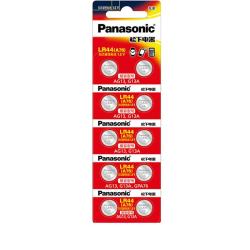 Panasonic LR44 纽扣碱性电池 1.5V 10粒装