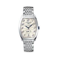 LONGINES 浪琴 Evidenza 典藏系列 L2.642.4.73.6 男士机械腕表 33.1mm 银色 银色 精钢