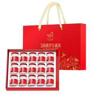 艾尚燕 即食燕窝礼盒75g*15瓶礼品送礼长辈 孕妇补品营养品 妈妈生日礼物