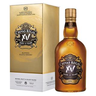 CHIVAS 芝华士 15年 CHIVAS XV 苏格兰 威士忌 透金版 40%vol 700ml