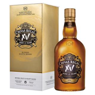 CHIVAS 芝华士 15年 CHIVAS XV 苏格兰 威士忌 透金版 40%vol 700ml