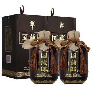 LANGJIU 郎酒 国藏郎 精品升级版 42%vol 浓香型白酒 500ml*2瓶 双支装