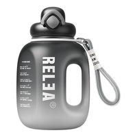  RELEA/物生物 一杯双饮 太空水杯 吸管  金秋橘绿2500ML【一杯双饮】 801-1000mL