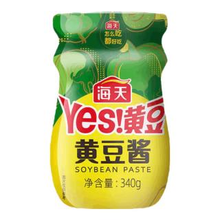海天 YES！黄豆系列 黄豆酱 340g