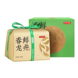 京东京造 2025新茶 明前龙井茶叶200g纸包钱塘绿茶自己喝 明前传统纸包200g