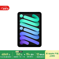苹果 Apple iPad mini 7 2024款 平板电脑（A17 Pro、512GB、WLAN版、深空灰色）