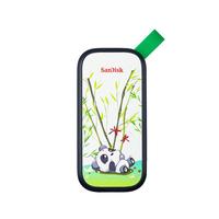  SanDisk/闪迪 高速 移动固态硬盘  绿色 2TB