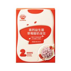 秋田满满 益生菌溶溶豆 草莓味 18g