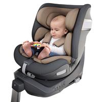 京东京造儿童座椅0-4-8岁智能舱婴儿宝宝I-size认证 通风加热 松木棕