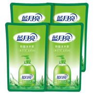 Bluemoon 蓝月亮 芦荟抑菌洗手液 补充装500g*4