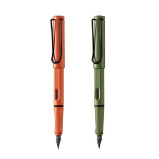 凌美 钢笔 Safari狩猎系列 2021 草原绿 0.5mm 单支装
