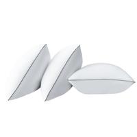 水星家纺A类品质全棉舒适净享好眠枕芯单/对枕两种可选 云柔PLUS抗菌防螨 舒适枕(低款/单边) 48cm×74cm