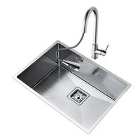 箭牌 ARROW AE5575137G+AE4585 不锈钢水槽+精铜龙头 750*430*220mm