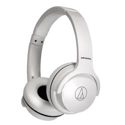 铁三角 ATH-S220BT 耳罩式头戴式动圈蓝牙耳机 白色