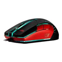 irok 艾石头 锆Zr-65 WE典藏版 有线鼠标 3200DPI 红黑