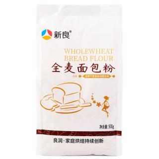 新良 全麦面包粉500g*3袋
