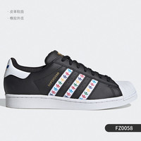 adidas 阿迪达斯 正品当季新款三叶草串标运动鞋复古休闲鞋FZ0058