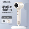 欧点 oudim 便携式电吹风恒温吹风机家用速干吹风筒负离子电风吹  1600W 奶白