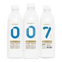 卡士 007无蔗糖益生菌家庭装 风味发酵乳 低GI酸奶 969g 007无蔗糖*3瓶