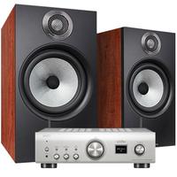 Bowers&Wilkins宝华韦健606S3相思木色书架箱+天龙PMA900功放2.0无源音箱 HIFI音响 可wifi 蓝牙