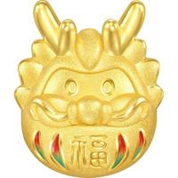 Chow Sang Sang 周生生 足金Charme十二生肖龙 达摩龙黄金转运珠 94300C 约1.4克