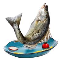 海名威 福建三去海鲈鱼3条/1.35kg 生鲜鱼类 深海鱼 源头直发