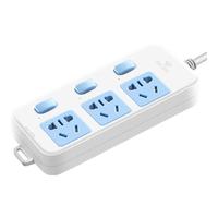 BULL 公牛 GN-314 三位五孔分控插排 3m 有线款