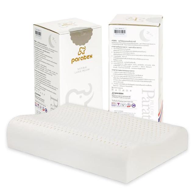 paratex ECO乳胶枕 Paratex天然乳胶枕头成人波浪款 60*40*10/12cm