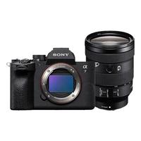 SONY 索尼 Alpha 7 IV 全画幅 微单相机 黑色 E 24-105mm 变焦镜头 单头套机