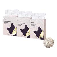 HONEYCARE 好命天生 净味豆腐猫砂除臭无尘混合猫砂除味结团豆腐砂矿土活性炭矿石颗粒猫砂 豆腐混合猫砂2.75kg