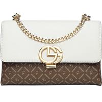 goldlion 金利来 女士单肩小方包 FC203554 白色 小号