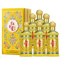 红星 二锅头 钰玺 53%vol 清香型白酒 500ml*6瓶 礼盒装