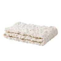 全棉时代干发毛巾蓬松吸水速干弹力柔软干发帽擦头发包头巾弹柔-米32×73cm 米色 1条