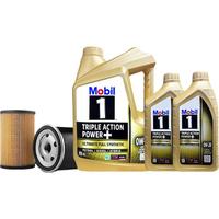 美孚（Mobil）金美孚保养单次卡 0W-20 C5 6L 含机油+机滤+工时 新加坡 6L单次保养卡 金美孚 0W-20 C5