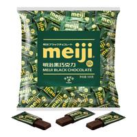 明治meiji 黑巧克力 婚庆喜糖 零食 500g 黑巧克力 500g