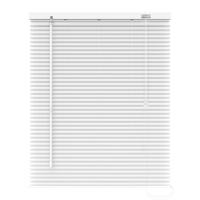 德国慕安娜遮光窗帘免打孔百叶窗帘卫生间浴室厕所办公室卧室厨房阳台遮阳免安装百页窗帘定制铝合金防水防油 哑光白色SY-BY07-1001