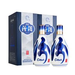 汾酒 青花20清香型白酒 商务宴请白酒礼盒 42度 500mL 2瓶 双瓶装（升级版）