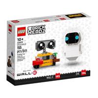 LEGO 乐高 BrickHeadz方头仔系列 40619 机器人总动员：伊娃与瓦力