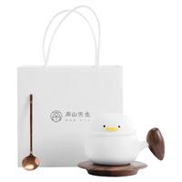 南山先生 加油鸭茶咖杯 170ml 禅风白