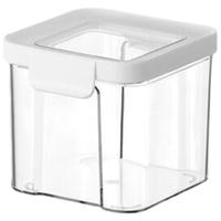 懒角落 密封罐方形食品级塑料密封罐厨房香料收纳罐咖啡豆粉储存罐700ML 方形密封罐 700ML