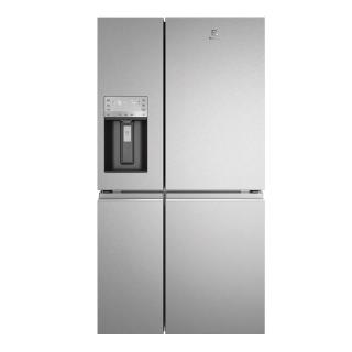 伊莱克斯 EQE6879SA 风冷十字对开门冰箱 610L 深灰色