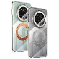 讯迪【360°星环旋转】适用华为mate70手机壳huawei mate70保护套透明气囊防摔镜头全包磁吸支架零感壳