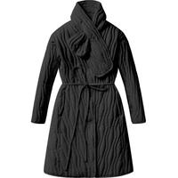 波司登（BOSIDENG）奥莱特价清仓秋冬鹅绒羽绒服女轻薄羽中长款V领显瘦外套B20134782 黑色8056 S 160/84A