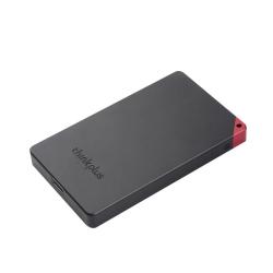 thinkplus US系列 US100 高速读取400MB/S 移动固态硬盘  黑色 512GB