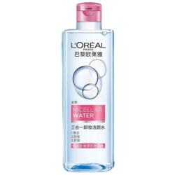巴黎欧莱雅 净颜卸妆系列 三合一卸妆洁颜水 倍润型 400ml